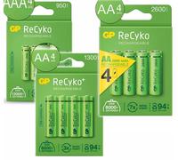 GP Recyko AA 2100mAh Rechargeable Batteries