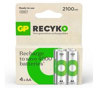 GP Recyko AA 2100mAh Rechargeable Batteries