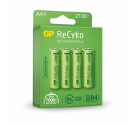 GP ReCyko AA RECHARGEABLE BATTERIES Power PRE-CHARGED 2100 mAh | 5x More Power |