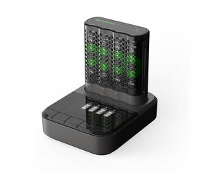 GP RECYKO Pro GP P461 USB Charger + 4 x RECYKO PRO AA Batteries 2000mAh + USB Charging Dock, GPRCPCHP461D464