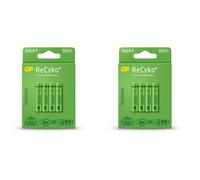 GP ReCyko Rechargeable Batteries NiMH 200mAh-5700mAh AA AAA C D 9V Ready To Use