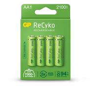 GP Recyko AA 2100mAh Rechargeable Batteries