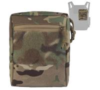 GP Small Pouch MOLLE General-Purpose Pouch Lined with Loop Admin Pouch for Tactical Gear Belt Cummerbund Expanded Storage Bag(CP)