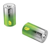 D Mono Battery GP Alkaline Super 1.5 V Pack of 2