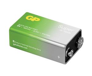 GP SUP1604A251C1 Super 9V Battery 1piece - Long-lasting Leak-Proof...