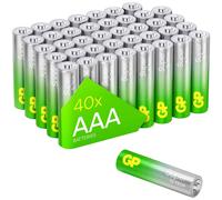 GP SUP24A011S40 Super AAA Batteries 1.5V 40-Pack For Daily Devices