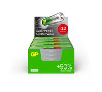 AAA Batteries - Set of 12 | GP Ultra | AAA Alkaline 1.5 V / LR03 Batteries - Long Life