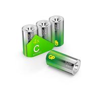 GP SUP14A883S4 Super C Battery 1.5V 4 pk Longer Life Leak Protection