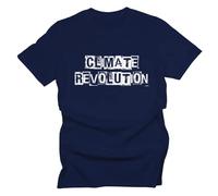 GP-Tees Climate Revolution Cool Premium Quality Modern Fit T-Shirt Top for Men - Blue/S