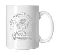 GP-Tees Hannibals Butchers TV Show Inspired Novelty Ceramic Mugs for Men, Women, Home & Work