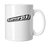 GP-Tees Superstar Dj Cool Novelty Ceramic Mugs for Men, Women, Home & Work