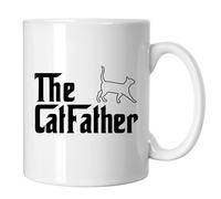 GP-Tees The Catfather Classic Movie Inspired Novelty Ceramic Mugs for Men, Women, Home & Work