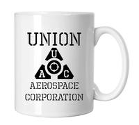 GP-Tees Uac Doom Video Games Inspired Novelty Ceramic Mugs for Men, Women, Home & Work