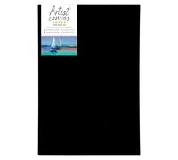 GP TONER Canvas for Painting Cotton Black Stretched Canvas for Painting Wooden Frames A1 24x32 in