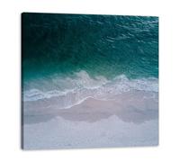 GP TONER Canvas Painting Nature Sea Ocean Waves Beach 80x80