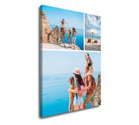 GP TONER Personalized Custom Canvas Yours Photos Pictures On Canvas Wall Art Personalised Digital Printing Gifts Multi Photo Collage Custom Print Ready to Hang 16x20 in