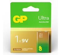 GP GPPVA9VAU143 Ultra Alkaline PP3 9V Battery - Single