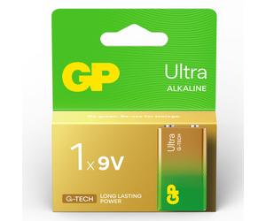 GP Ultra 9V Alkaline Battery