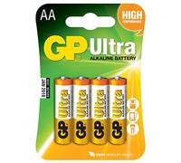 GP AA x4 Ultra Alkaline Batterijen
