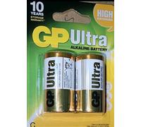 GP Ultra Alkaline Batteries C 1.5v 3 Packs Total X6 Toys Games Torches Etc