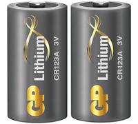 GP Ultra CR123A Lithium Battery (2x)