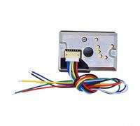 GP2Y1014AU Dust Sensor Module, Optical PM2.5 Particle Detector Analog Voltage Output, Low Power Air Quality Sensor for Smoke & Fine Dust, 5-7V Operating Voltage, Grey Housing