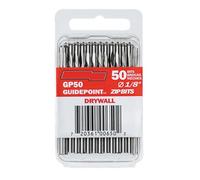 GP50 Cutting Drywall Tools,1/8 Inch Drywall Guidepoint Cutting Bits for RotoZip Spiral Saw (50 Pack), Drywall Router Bits for Roto Tool