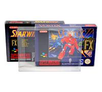 GP6 SNES N64 Game Box Protectors for Super Nintendo 0.4mm PET (Pack of 25)