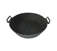 GPANZHIFA 8-inch Round Silicone air Fryer Baking Tray, Household Thick Food Grade Silicone Baking mat, 3-Piece Set, 5-Piece Set