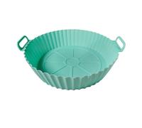 GPANZHIFA 8-inch Round Silicone air Fryer Baking Tray, Household Thick Food Grade Silicone Baking mat, 3-Piece Set, 5-Piece Set