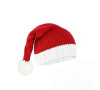 GPANZHIFA Red Christmas hats, knitted parent-child hats, festive Santa Claus costumes