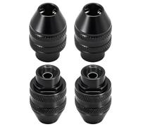 Gparsden (4pcs) 4486 Keyless Chuck for Dremel Rotary Tools 1/32 To 1/8 | Wide Compatibility Fits for Dremel 3000 4000 4300 8220 395 7300 7700 8200 and most cordless corded rotary tools