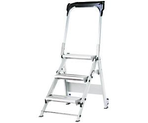GPC 3 Castors Ladder without Multifunctional Tray 1240 mm Aluminium 150 kg