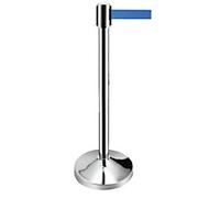 GPC Belt Barrier 35 x 35 x 93 cm Blue, Silver RPLS2B