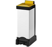 GPC Bin 25 L White,Yellow PP (Polypropylene) FSH025YELLOW