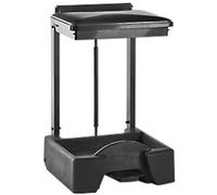 GPC Bin 45 L Grey ABS (Acrylonitrile Butadiene Styrene), PE (Polyethylene), PVC (Polyvinyl Chloride) PSH045BLACK