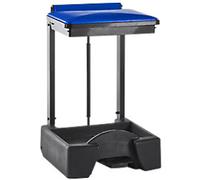 GPC Bin 45 L Grey, Blue ABS (Acrylonitrile Butadiene Styrene), PE (Polyethylene), PVC (Polyvinyl Chloride) PSH045BLUE