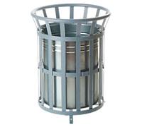 GPC Bin 70 L Light Grey Steel OOT70ZLD