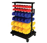 GPC Bin Trolley 60 150 kg 660 x 570 x 1,120 mm Black