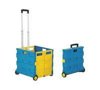 GPC Trolley GI041Y Plastic 39.5 x 33 x 35 cm Blue, Yellow