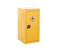 GPC Cupboard 1 Shelf 460 x 460 x 900 mm Yellow