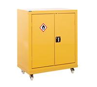 GPC Cupboard 1 Shelf 900 x 460 x 1,040 mm Yellow