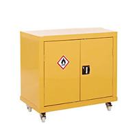 GPC Cupboard 1 Shelf 900 x 460 x 840 mm Yellow
