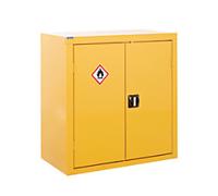 GPC Cupboard 1 Shelf 900 x 460 x 900 mm Yellow