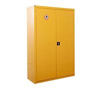 GPC Cupboard 3 Shelves 1,200 x 460 x 1,800 mm Yellow