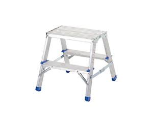 GPC Folding Aluminium Handy Step with 2 Tread 150 kg