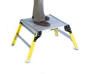 GPC Glass Fibre Leg Platform 150 kg Yellow