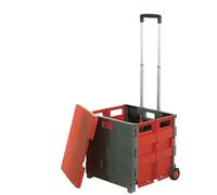 GPC Grey and Red Large Folding Box Truck With Lid GI042Y