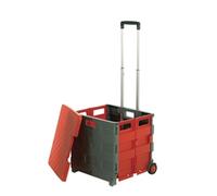 GPC Trolley 35 kg Plastic 46 x 39 x 99 cm Grey, Red