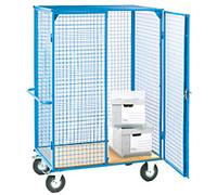 GPC Heavy Duty Distribution Truck, Wood Base, Lockable Doors, 1270 x 750mm, 500kg Capacity